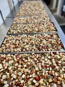 Freeze Roasted Redskin Potatoes and Jalapeños