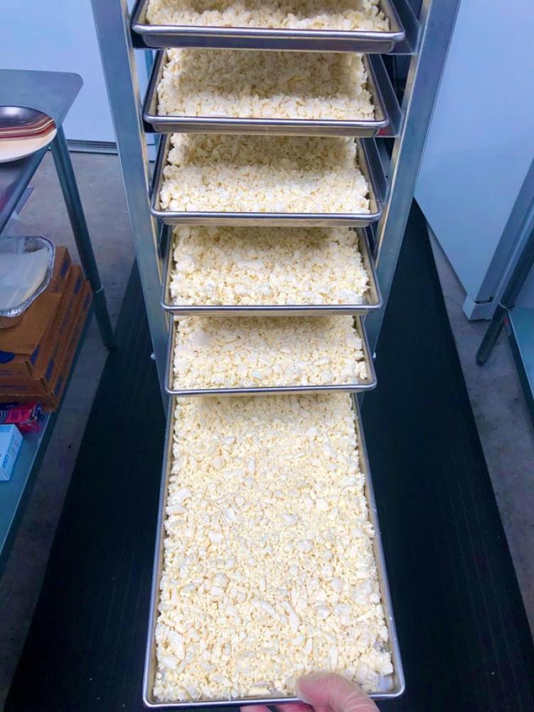 Freeze Dried Crumbled Feta Cheese