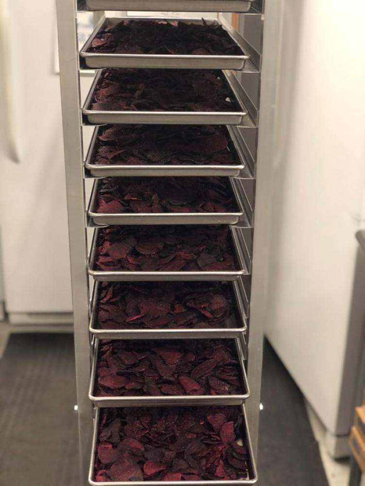 Freeze Dried Beet Chips
