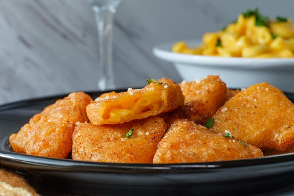 Freeze Dried Macaroni and Cheese Wedges