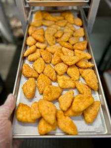 Freeze Dried Macaroni and Cheese Wedges