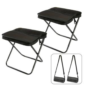 Foldable Backpack Stool / Chair - Lightweight - Outdoor - Folding Chair for Fishing, Camping, Cabin, Travel and Bug-Out Gear