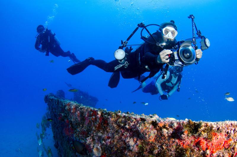 Underwater Cameras, Housings & Lenses
