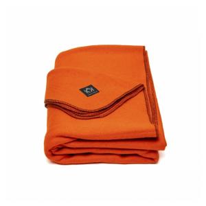 Military Wool Blanket - Ember Orange