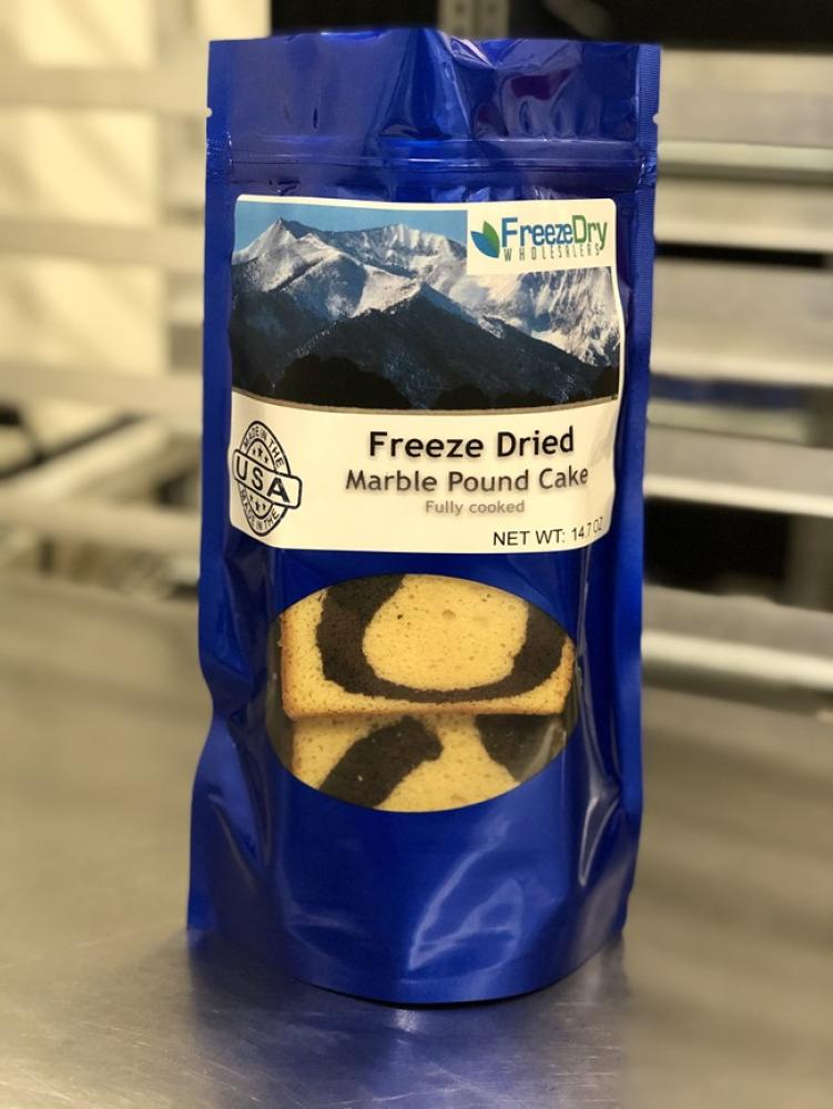 Freeze Dried Marble Pound Cake