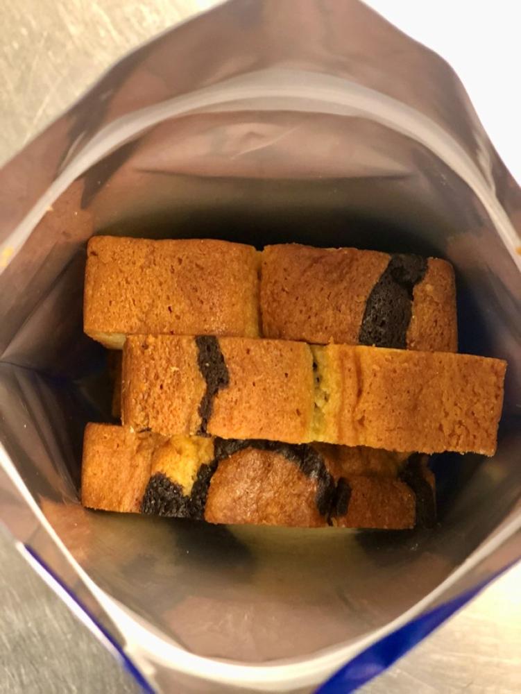Freeze Dried Marble Pound Cake