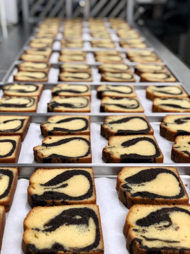Freeze Dried Marble Pound Cake