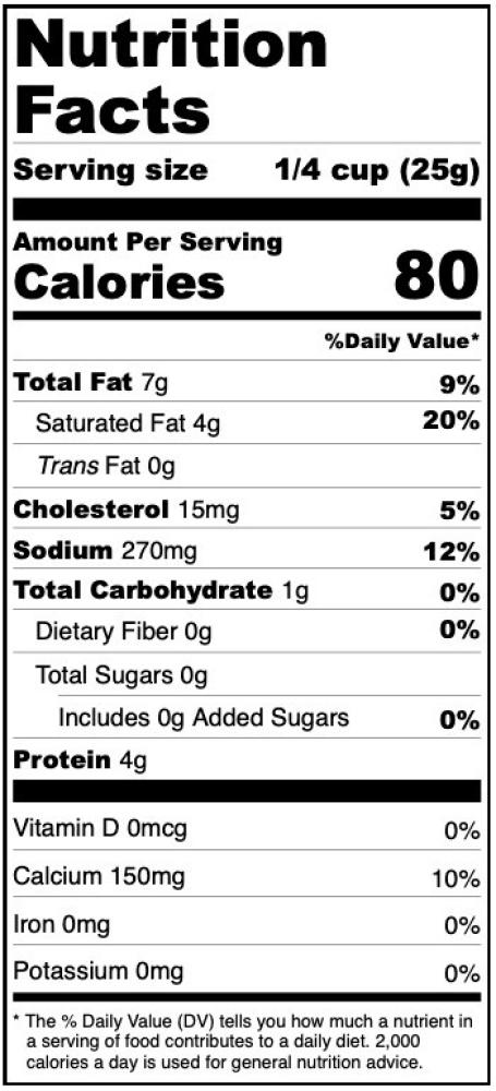 Freeze Dried White Cheddar Cheese Powder