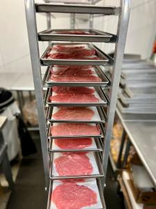 Freeze Dried Uncooked Pounded Veal Cutlets