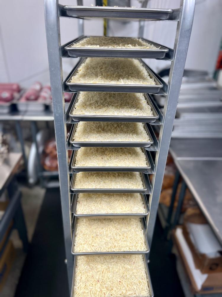 Freeze Dried Shredded Pepper Jack Cheese