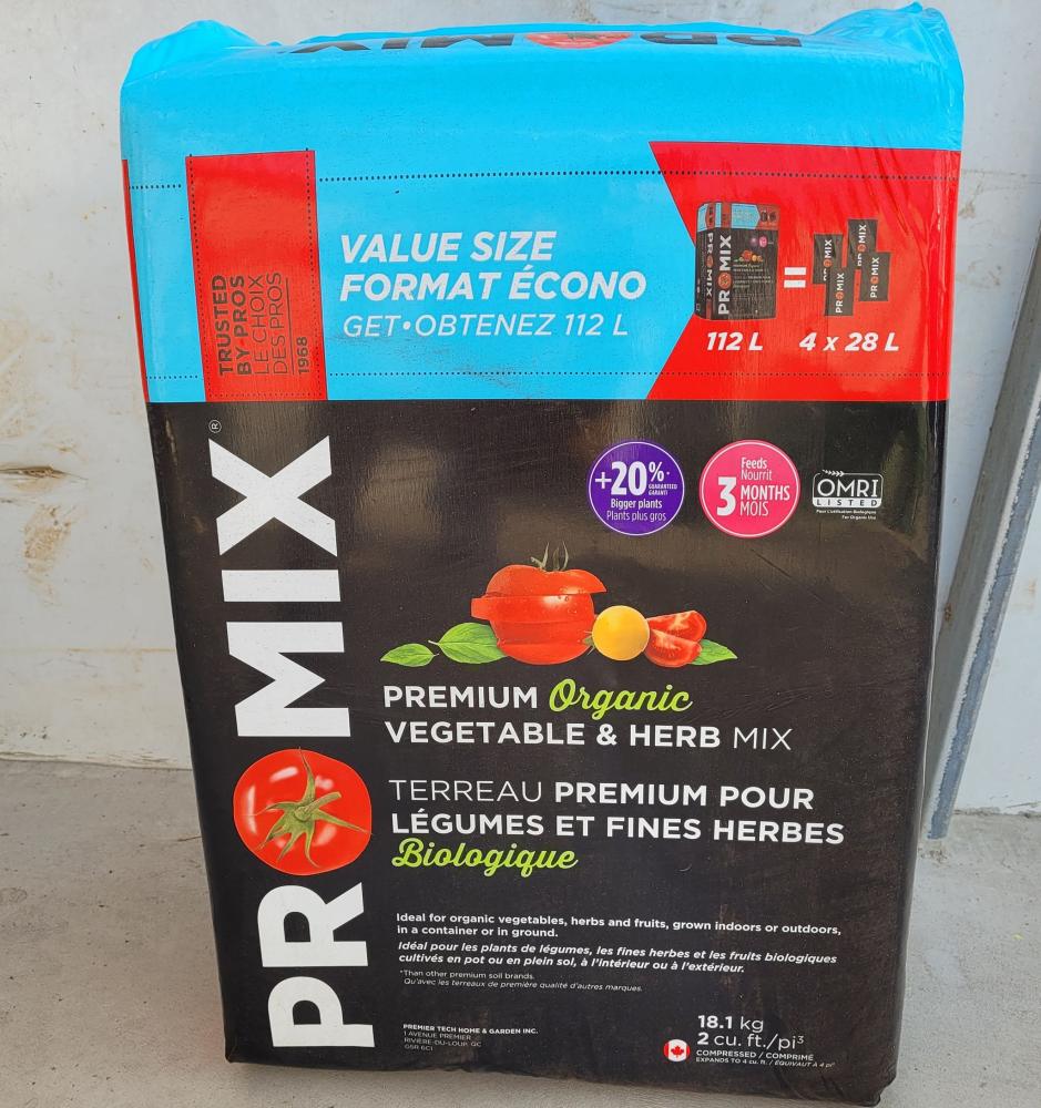Soil, Premier Organic Growing Mix 28 litres