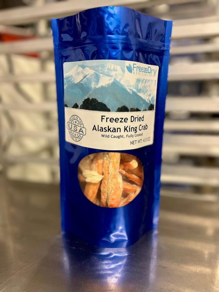 Freeze Dried Fully Cooked King Crab Legs