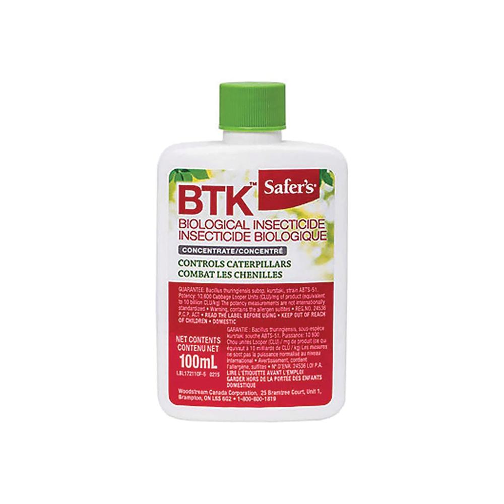 Pest Controls, Safer's BTK 100ml 100 millilitres