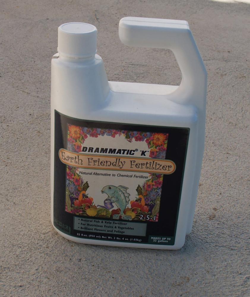 Fertilizers, Drammatic Organic with Kelp 2-4-1 32 ounces