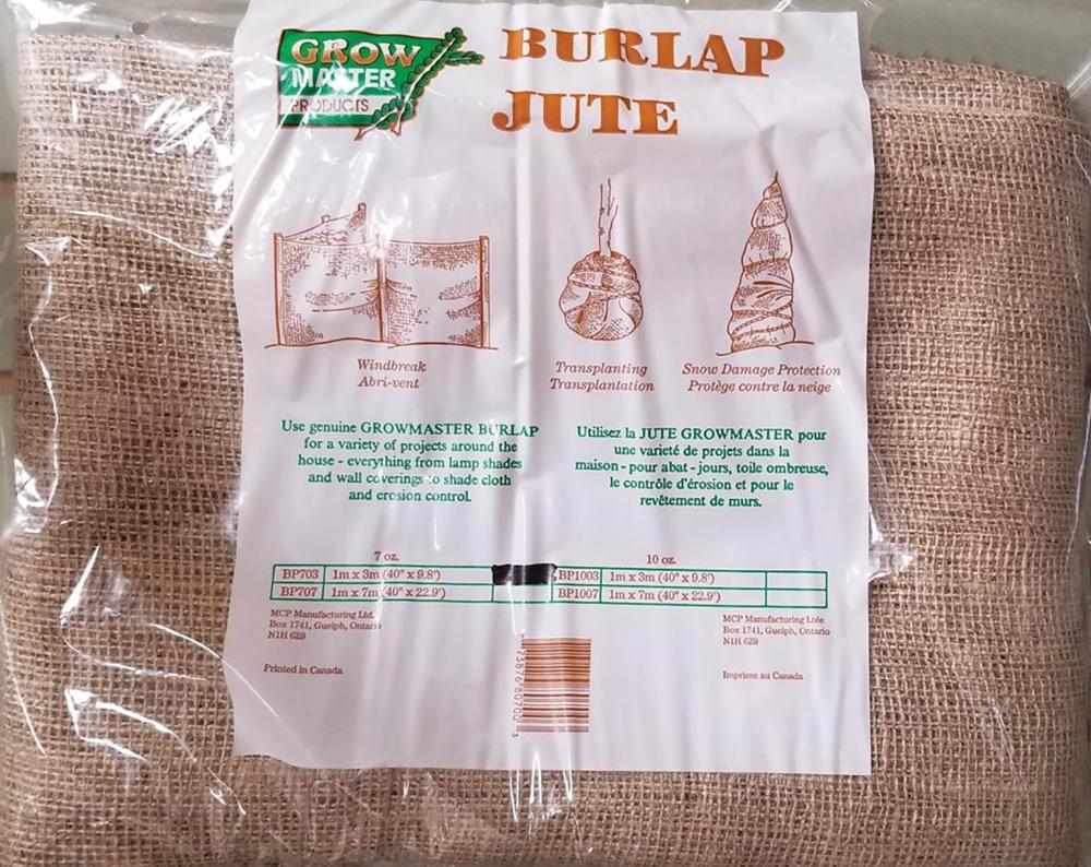 Row Covers, Burlap 1m x 3m 9.8 feet