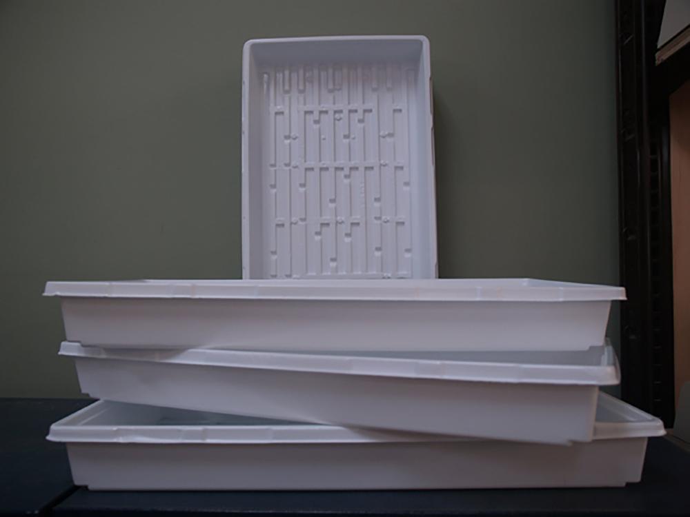 Paks, Pots, and Trays, Propagating Tray White Heavy Duty 5 trays