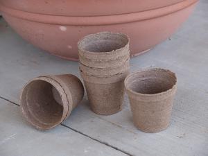 Paks, Pots, and Trays, Jiffy Pot 3" Round 25 pots