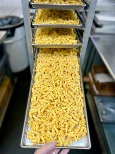 Freeze Dried Fully Cooked Rotini Pasta