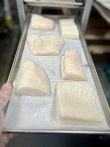 Freeze Dried Freshly Wild Caught Uncooked Chilean Sea Bass