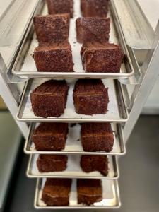 Freeze Dried Strawberries and Chocolate Cake Combo Box