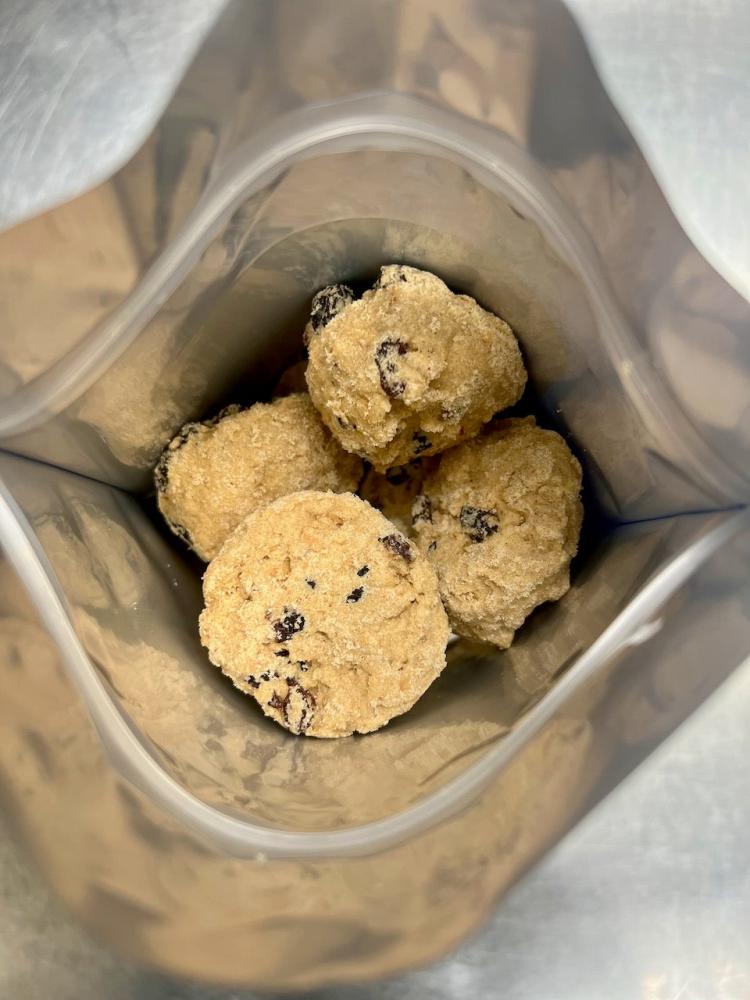 Freeze Dried Oatmeal Raisin Cookie Dough