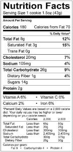 Freeze Dried Oatmeal Raisin Cookie Dough