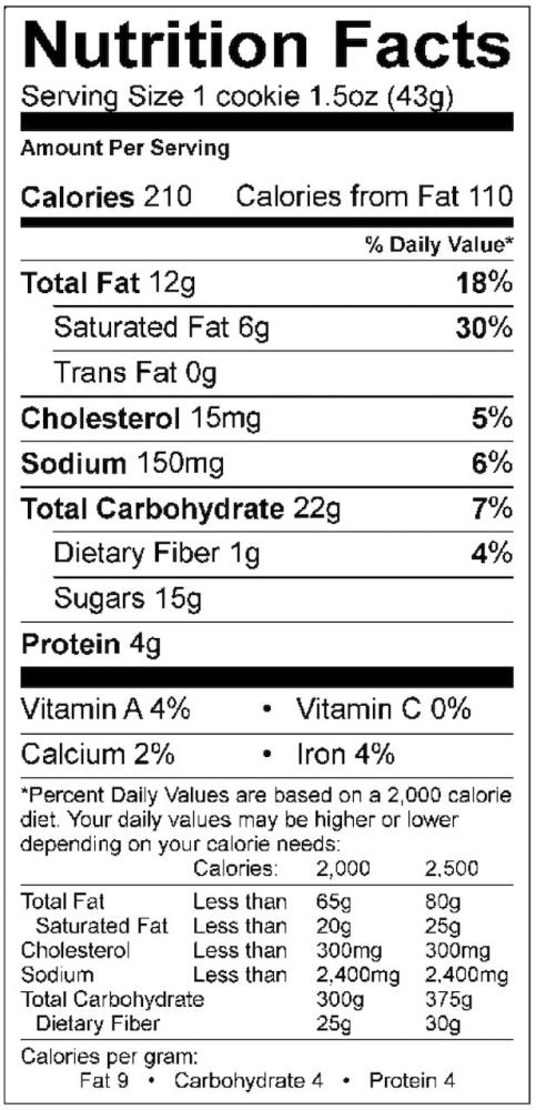 Freeze Dried Peanut Butter Chip Cookie Dough