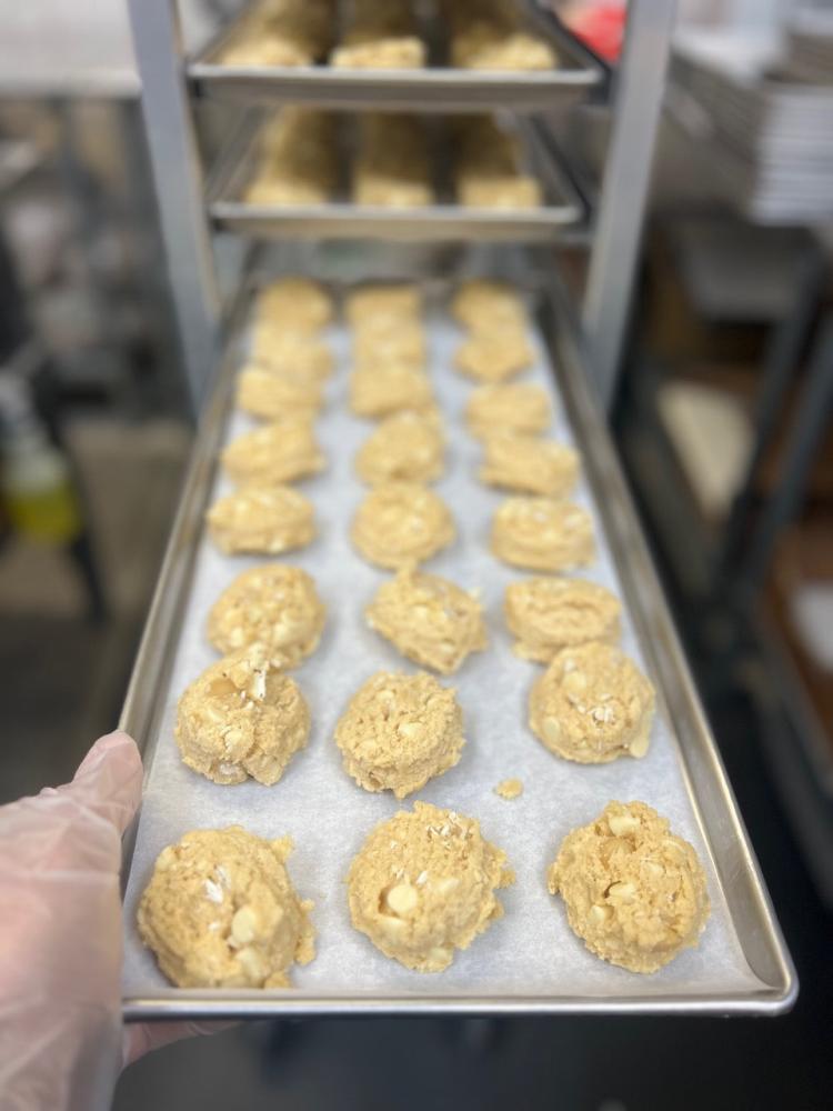 Freeze Dried White Chocolate Macadamia Nut Cookie Dough