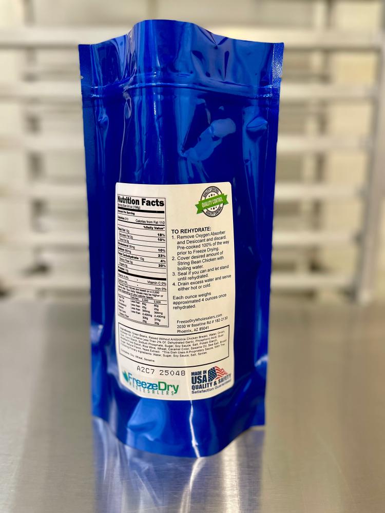 [PRE-SALE] Freeze Dried Gourmet American-Chinese Inspired Fully Prepared String Bean Chicken Entree