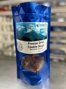 Freeze Dried Red Velvet Cookie Dough