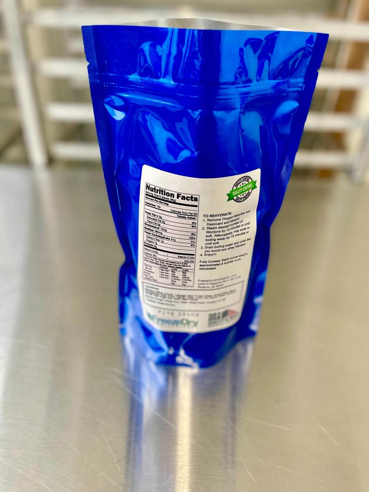 [LIMITED PRODUCTION] Freeze Dried Gourmet Fully Prepared Chicken and Cilantro Wontons