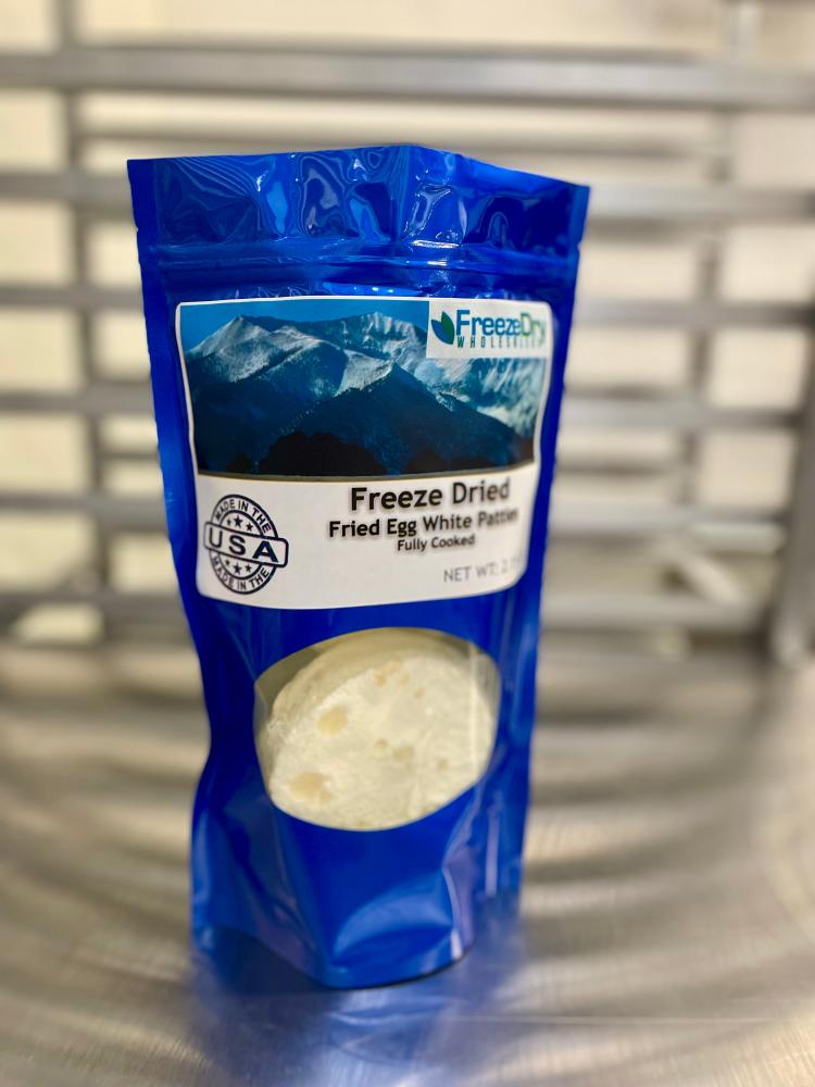 [LIMITED PRODUCTION] Freeze Dried Fully Cooked Fried Egg White Patties