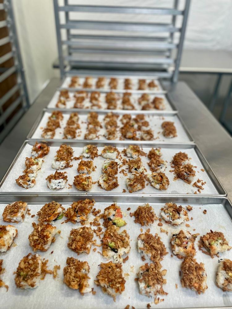 [LIMITED PRODUCTION] Freeze Dried Authentic Freshly Made, Fully Prepared California Crunch Roll (SUSHI)