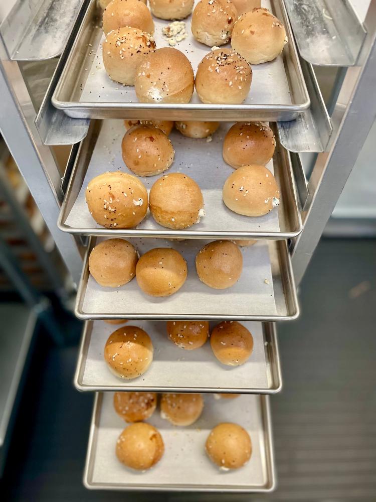 LIMITED PRODUCTION Freeze Dried Fully Cooked Cream Cheese Stuffed Everything Bagel Bites