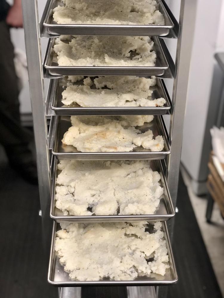 Freeze Dried Fully Cooked White Coarse Polenta
