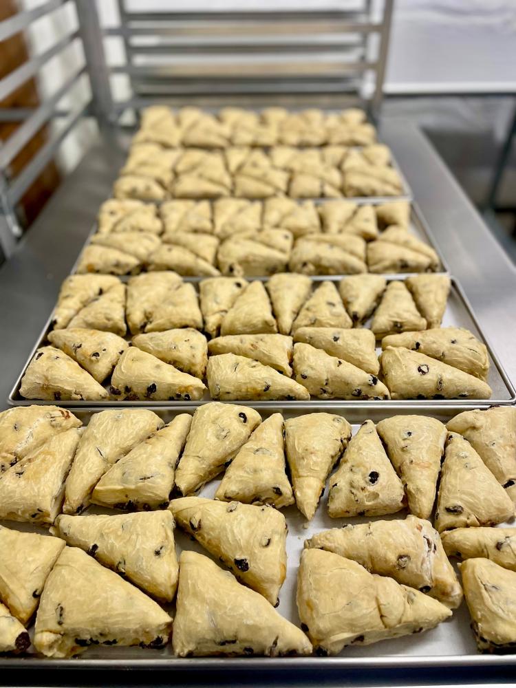 Freeze Dried Ready To Bake Raisin Scones