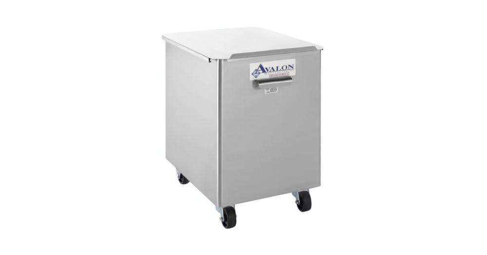 Avalon 20 Gallon Stainless Steel Mobile Ingredient Bin ASB