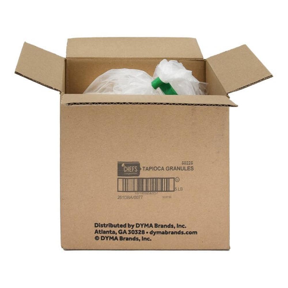 Tapioca Granules 5 lb. Bulk Bag. For puddings or enhance a variety of dishes!