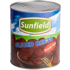 Sliced Beets - #10 Can - 6/Case