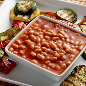 Furmano's #10 Can Extra Fancy Vegetarian Baked Beans in Sauce - 6/Case