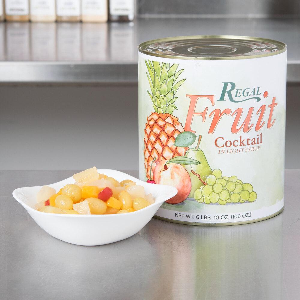 Regal #10 Can Fruit Cocktail in Light Syrup - 6/Case