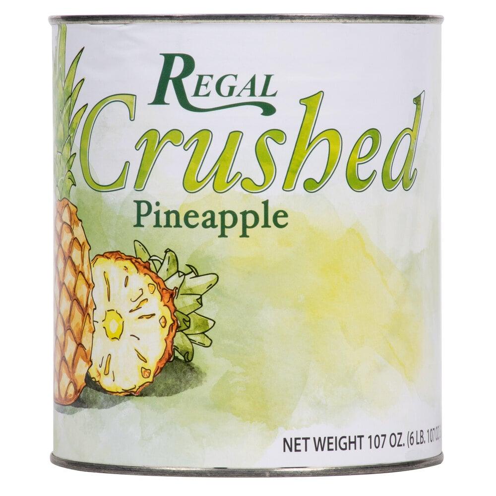 Regal #10 Can Crushed Pineapple - 6/Case