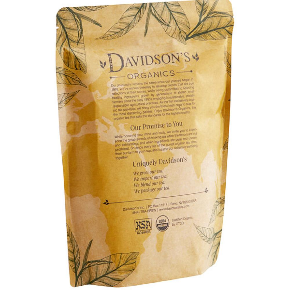 Organic Hibiscus Flowers Whole Herbal Loose Leaf Tea 1 lb. - Davidson's 