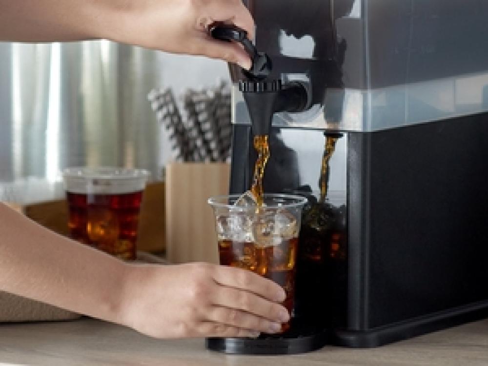 Crown Beverages 3 Gallon Capacity Cold Brew System with Coffee