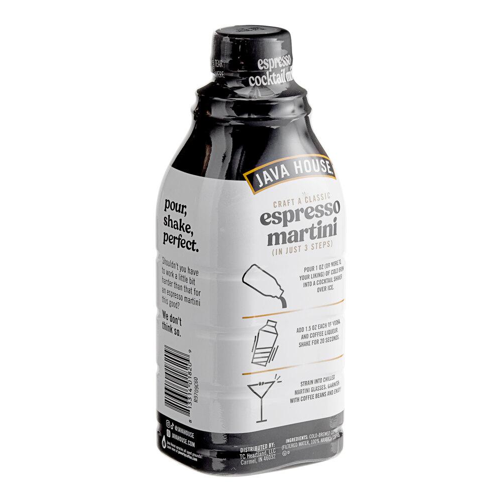 Cold Brew Espresso Martini Mix 4:1 Concentrate 32 fl. oz. - Java House 