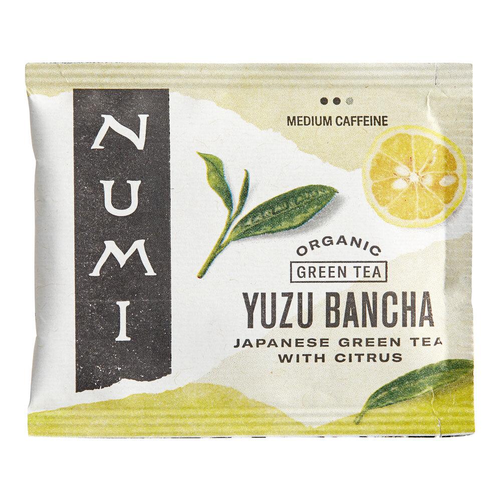 Organic Yuzu Bancha Tea Bags - 16/Box Numi 