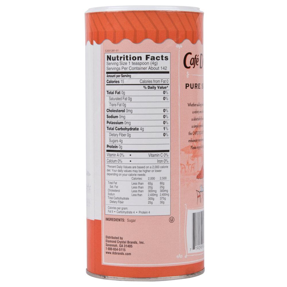 Sugar Canister   - 24/Case of 20 oz. Containers = 1 Case!