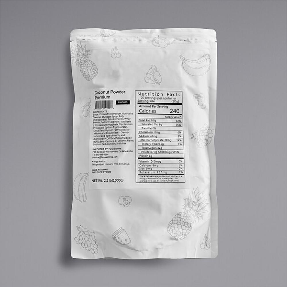 2.2 lb. Coconut Powder Mix