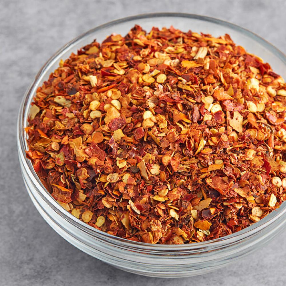 Crushed Red Chilies (6) 5 lb. bags - 6 Per Case  (1 Case) Package!