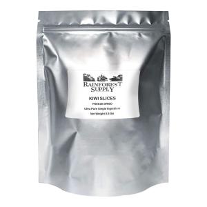 Rainforest Supply Freeze-Dried Sliced Kiwi 0.5 lb.
